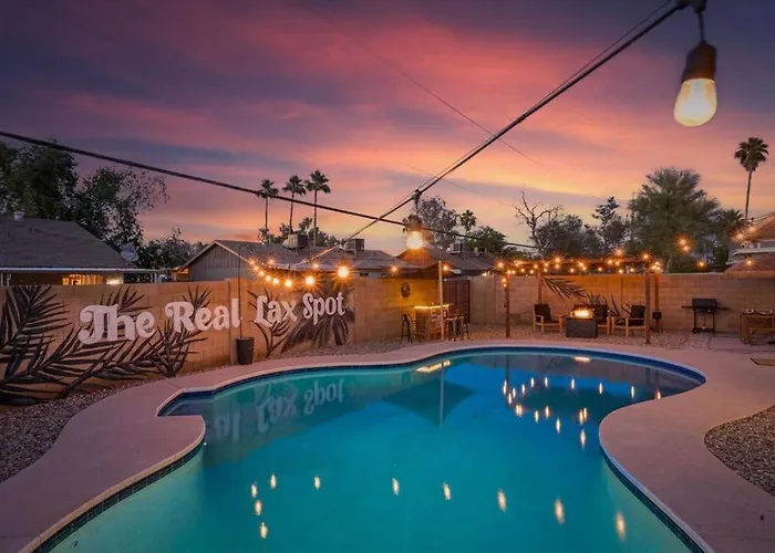 Сasa de vacaciones Modern With Heated Pool, Asu Tempe